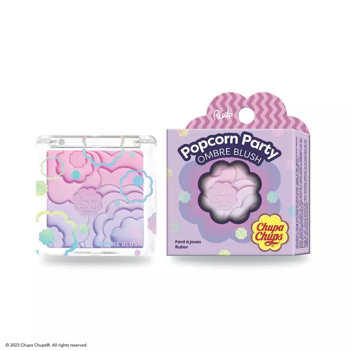 Bronzer Za Lice Popcorn Party Ombre Blush Champagne Grape | RUDE COSMETICS| Ecobeauty online