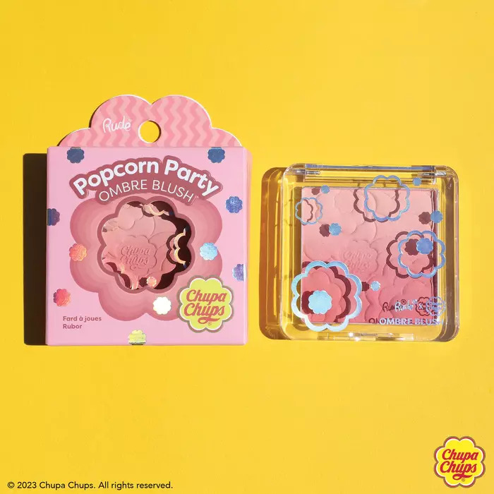 Bronzer Za Lice Popcorn Party Ombre Blush Peach Pie 10g | RUDE COSMETICS | Ecobeauty online