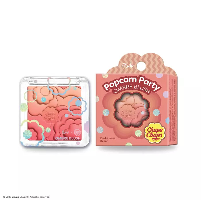 Bronzer Za Lice Popcorn Party Ombre Blush Tropical Punch 10g | RUDE COSMETICS | Ecobeauty online