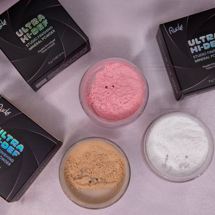 Završni mineralni puder ULTRA HIGH DEFINITION | RUDE COSMETICS | Ecobeauty