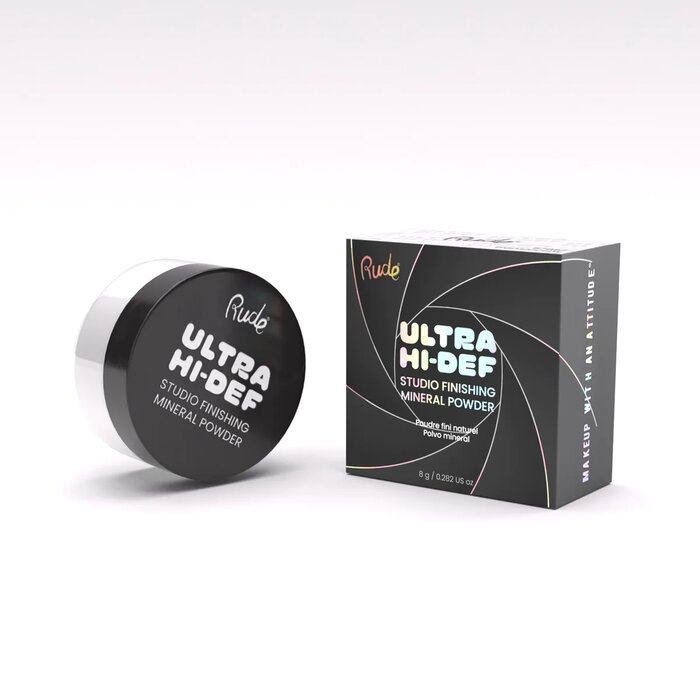 Završni mineralni puder ULTRA HIGH DEFINITION | RUDE COSMETICS | Ecobeauty