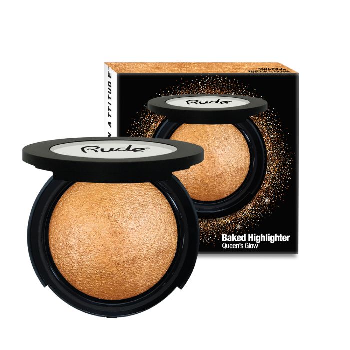 Hajlajter za lice i telo BAKED HIGHLIGHTER | RUDE COSMETICS | Ecobeauty