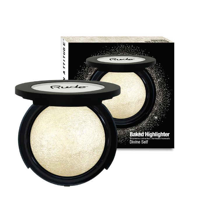 Hajlajter za lice i telo BAKED HIGHLIGHTER | RUDE COSMETICS | Ecobeauty
