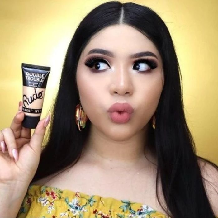 Tečni puder i Korektor DOUBLE TROUBLE | RUDE COSMETICS | Ecobeauty