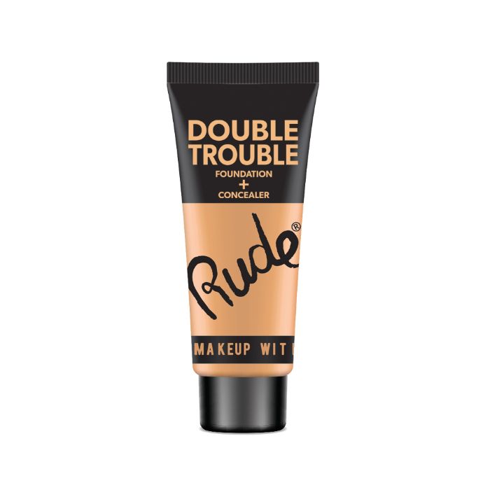Tečni puder i Korektor DOUBLE TROUBLE | RUDE COSMETICS | Ecobeauty