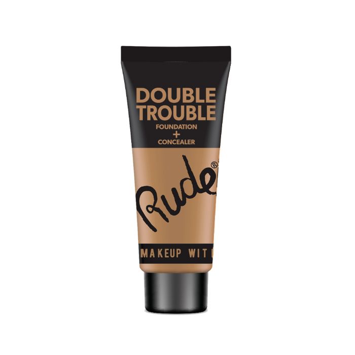 Tečni puder i Korektor DOUBLE TROUBLE | RUDE COSMETICS | Ecobeauty