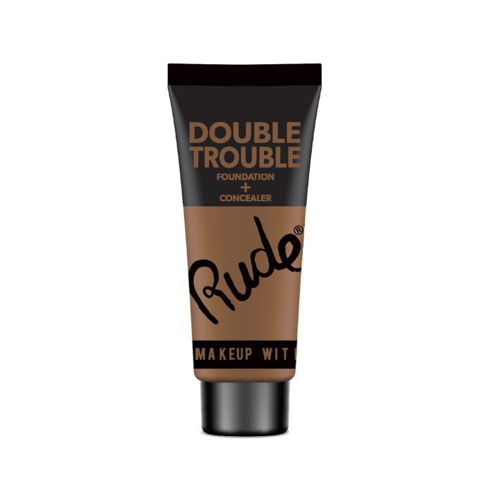 Tečni puder i Korektor DOUBLE TROUBLE | RUDE COSMETICS | Ecobeauty