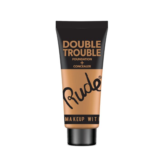 Tečni puder i Korektor DOUBLE TROUBLE | RUDE COSMETICS | Ecobeauty