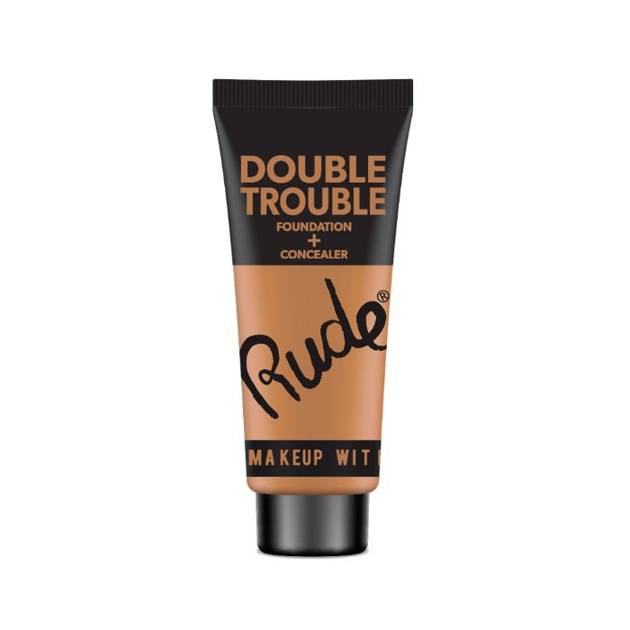 Tečni puder i Korektor DOUBLE TROUBLE | RUDE COSMETICS | Ecobeauty