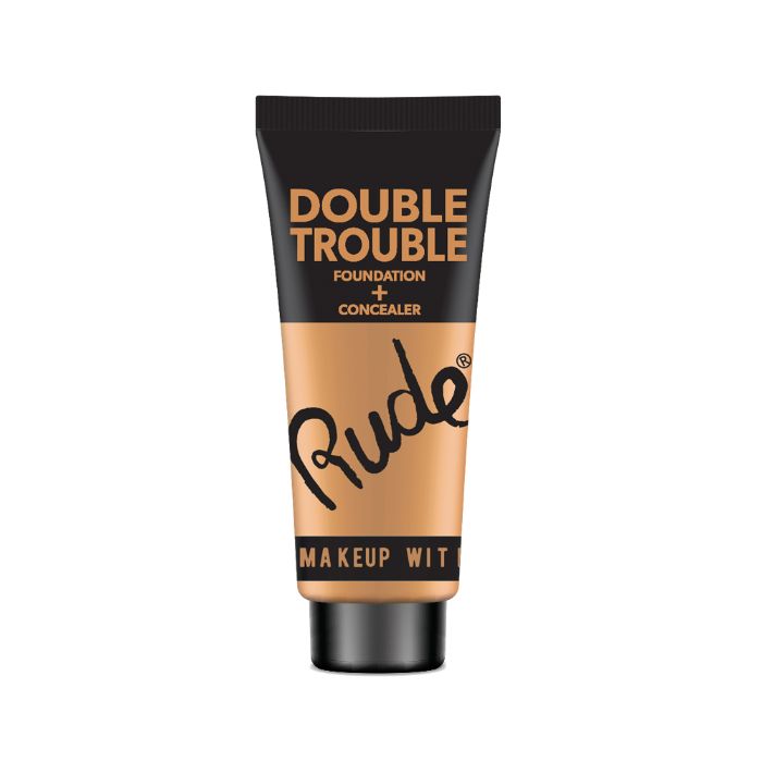 Tečni puder i Korektor DOUBLE TROUBLE | RUDE COSMETICS | Ecobeauty