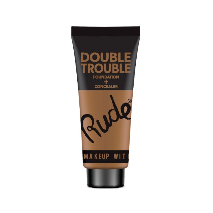 Tečni puder i Korektor DOUBLE TROUBLE | RUDE COSMETICS | Ecobeauty