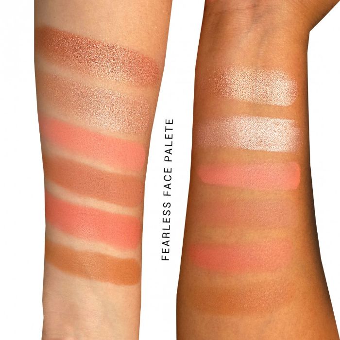 Paleta za lice FEARLESS | RUDE COSMETICS | Ecobeauty