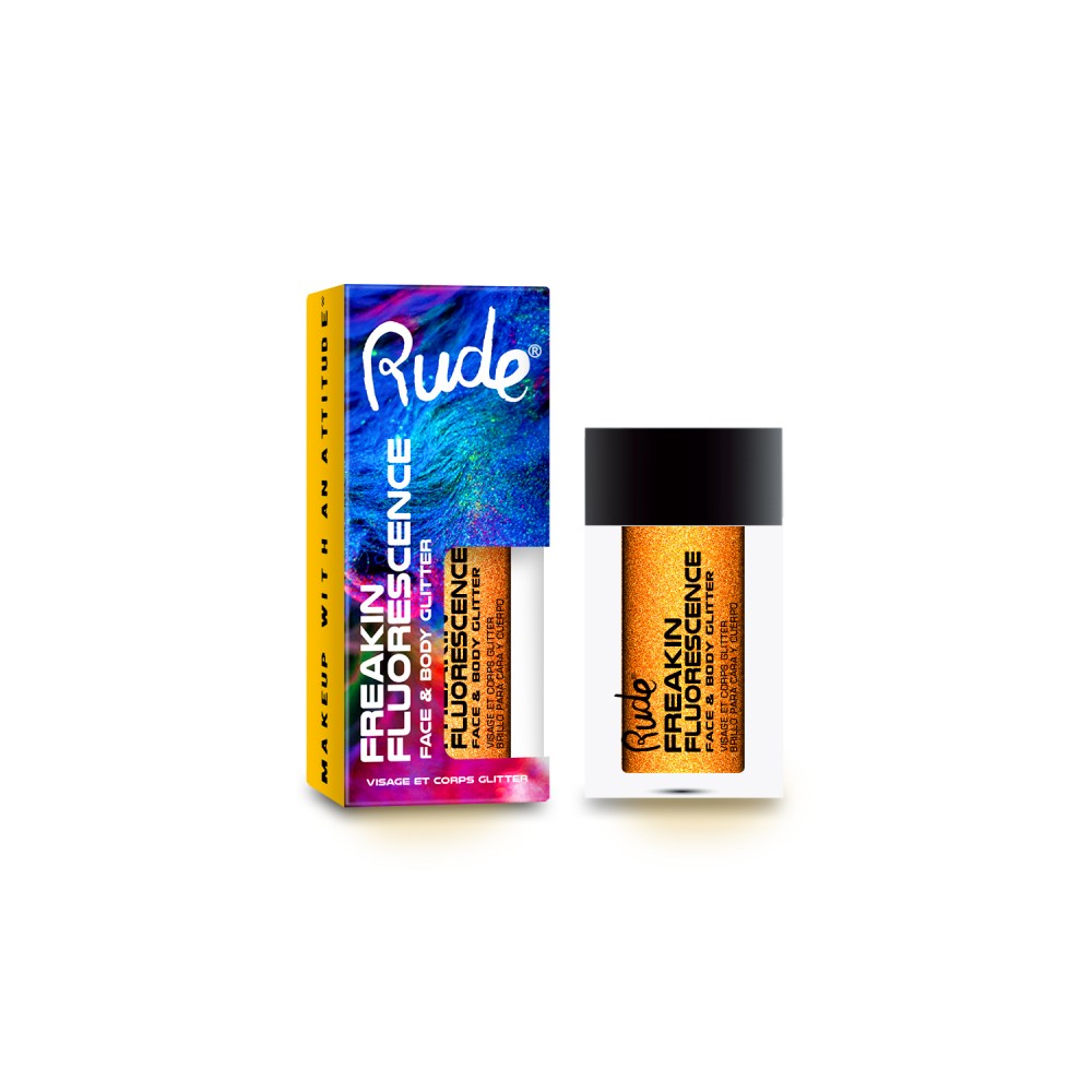 Gliter za lice i telo FREAKIN FLOURESCENCE | RUDE COSMETICS | Ecobeauty