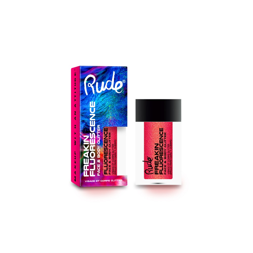 Gliter za lice i telo FREAKIN FLOURESCENCE | RUDE COSMETICS | Ecobeauty
