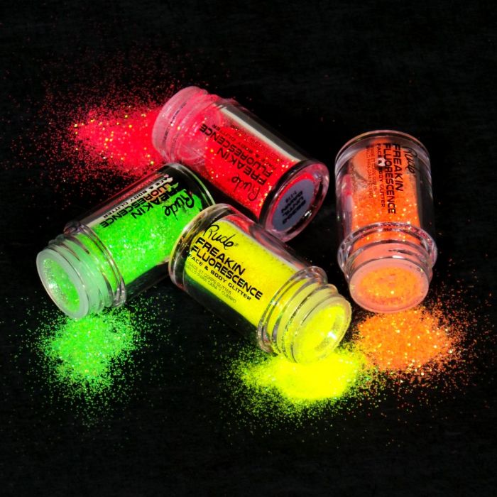 Gliter za lice i telo FREAKIN FLOURESCENCE | RUDE COSMETICS | Ecobeauty