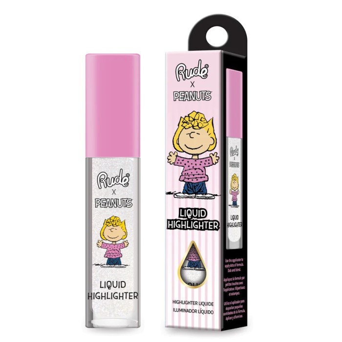 Tečni hajlajter Peanuts - Charm 5 g 810079384792 ⏐ RUDE COSMETICS ⏐ Ecobeauty