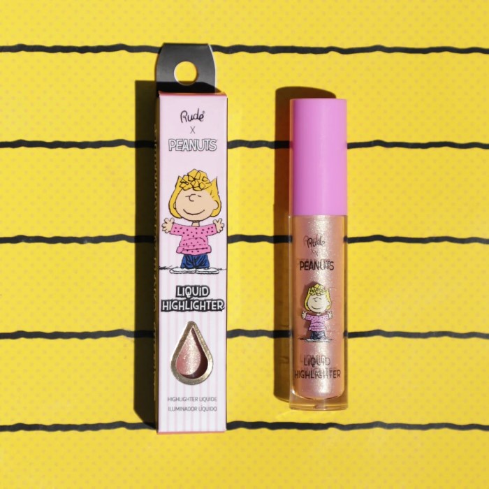 Tečni hajlajter Peanuts - Charm 5 g 810079384792 ⏐ RUDE COSMETICS ⏐ Ecobeauty