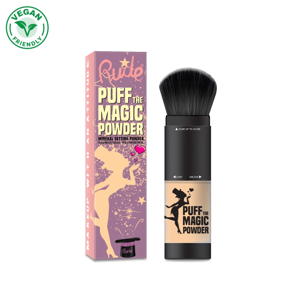 Puder u kamenu PUFF THE MAGIC | RUDE COSMETICS | Ecobeauty