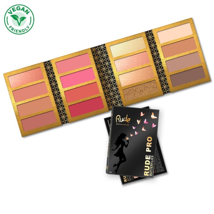Paleta za konturisanje RUDE PRO Butterflies | RUDE COSMETICS | Ecobeauty