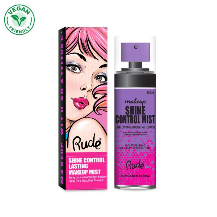 Fiksator šminke sa mat efektom SHINE CONTROL | RUDE COSMETICS | Ecobeauty