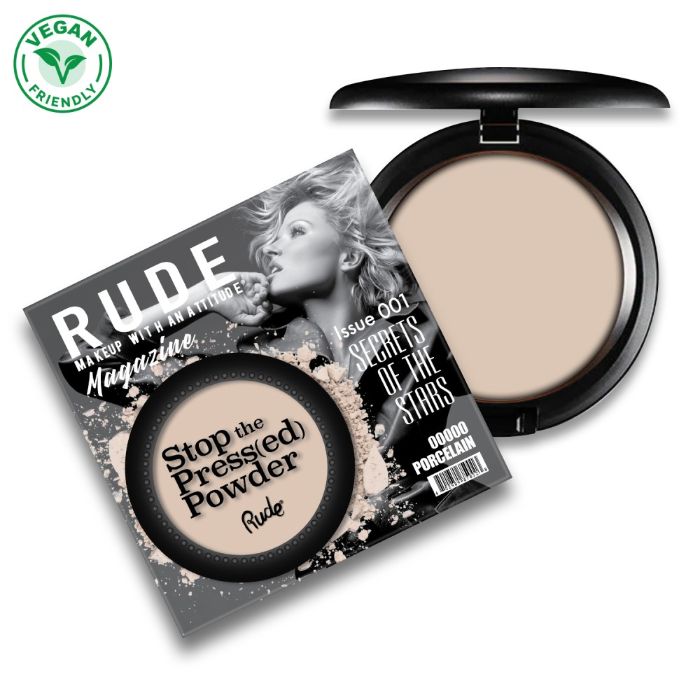 Presovani puder - STOP THE PRESS(ED) | RUDE COSMETICS | Ecobeauty