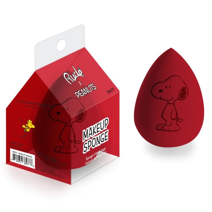 Sunđer za blendovanje šminke Peanuts 810079384778 ⏐ RUDE COSMETICS ⏐ Ecobeauty