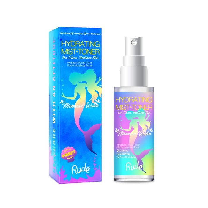 Mist i tonik za lice Mermaid Water | RUDE COSMETICS | Ecobeauty