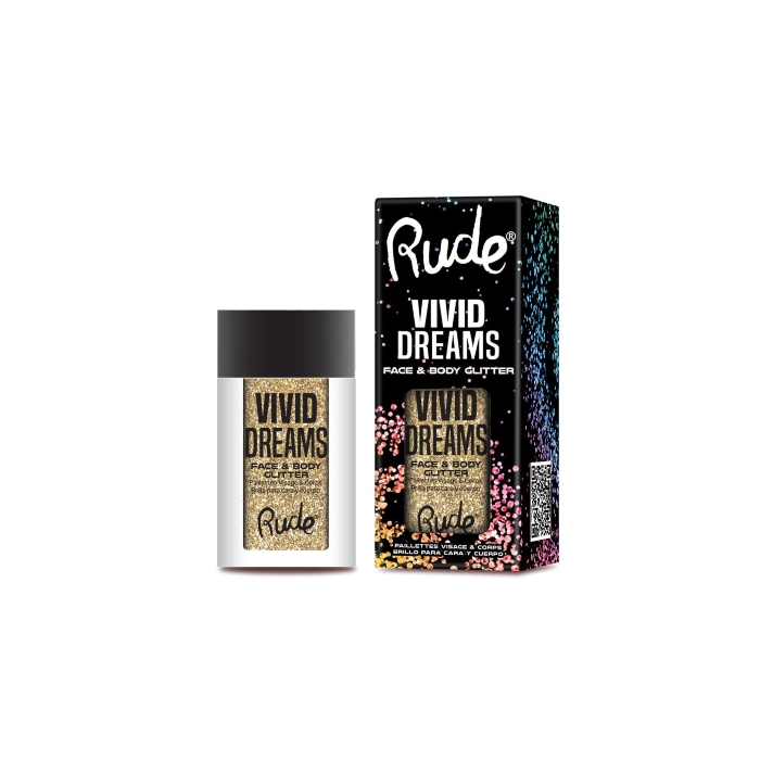 Gliter za lice i telo VIVID DREAMS | RUDE COSMETICS | Ecobeauty