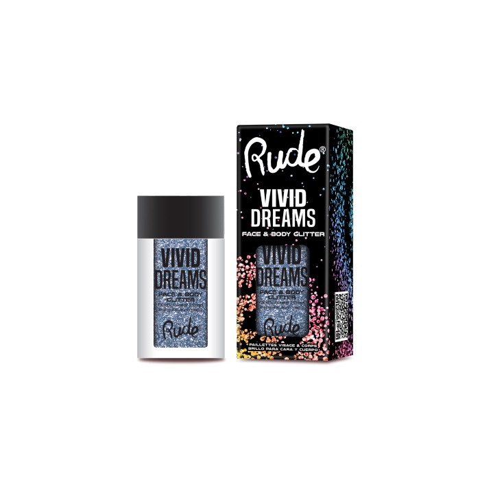 Gliter za lice i telo VIVID DREAMS | RUDE COSMETICS | Ecobeauty