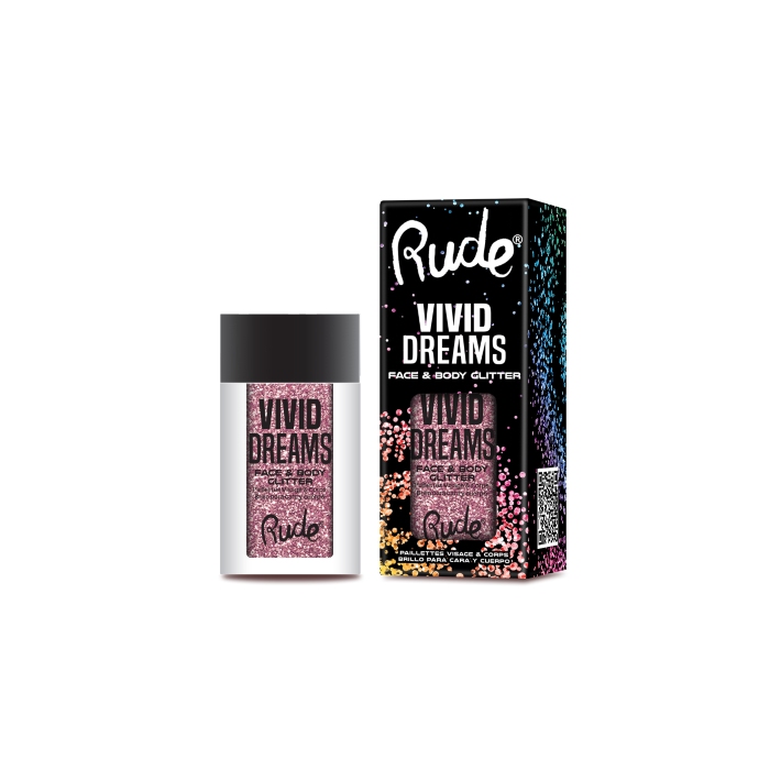 Gliter za lice i telo VIVID DREAMS | RUDE COSMETICS | Ecobeauty