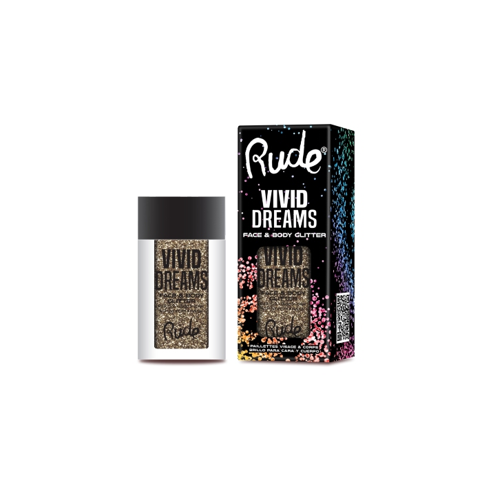 Gliter za lice i telo VIVID DREAMS | RUDE COSMETICS | Ecobeauty