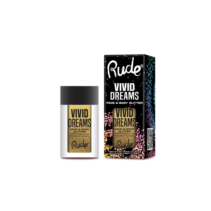 Gliter za lice i telo VIVID DREAMS | RUDE COSMETICS | Ecobeauty