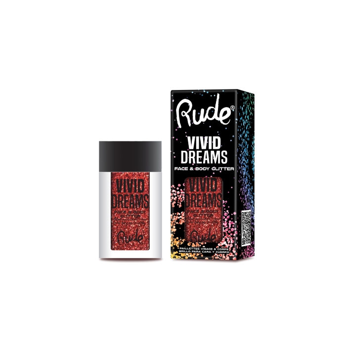 Gliter za lice i telo VIVID DREAMS | RUDE COSMETICS | Ecobeauty