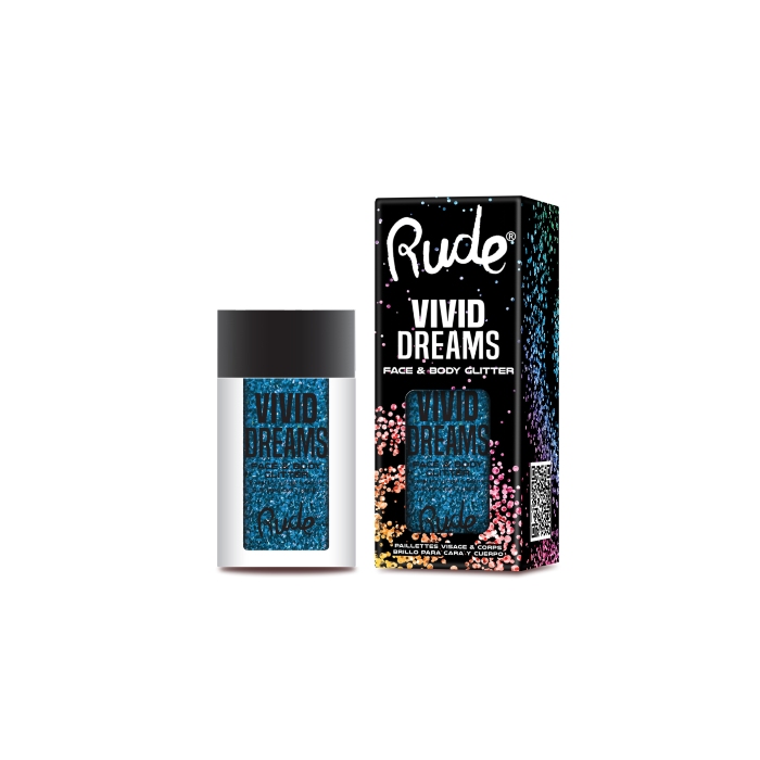 Gliter za lice i telo VIVID DREAMS | RUDE COSMETICS | Ecobeauty