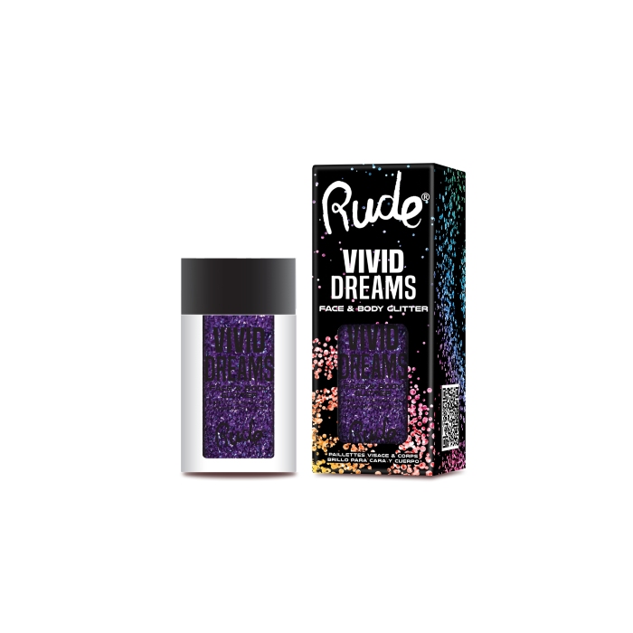 Gliter za lice i telo VIVID DREAMS | RUDE COSMETICS | Ecobeauty