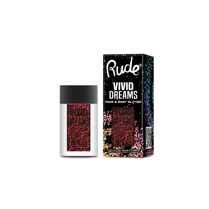 Gliter za lice i telo VIVID DREAMS | RUDE COSMETICS | Ecobeauty