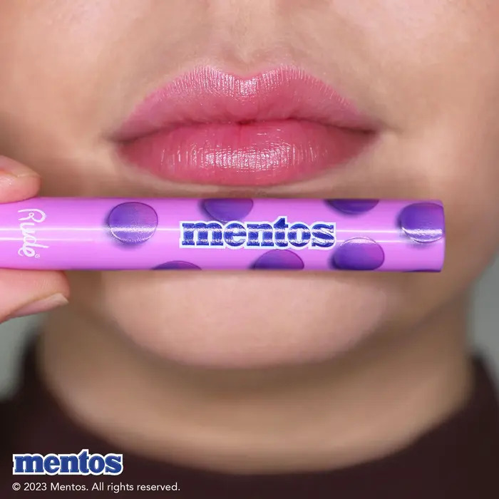 Balzam za usne Mentos Candy Roll Grape 810079384570 | Rude Cosmetics | Ecobeauty online