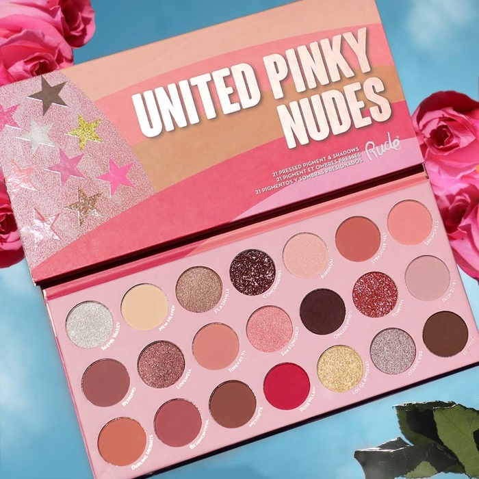 Paleta senki za oči United Pinky Nudes 810079382248 Ecobeauty
