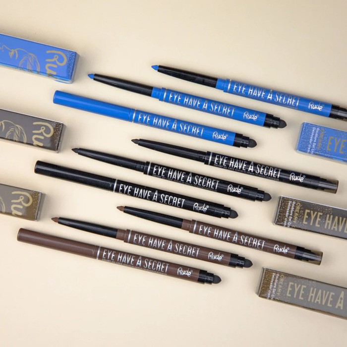  Kremasti Gel Ajlajner Eye Have A Secret Hush 602989881160| RUDE COSMETICS | Ecobeauty online