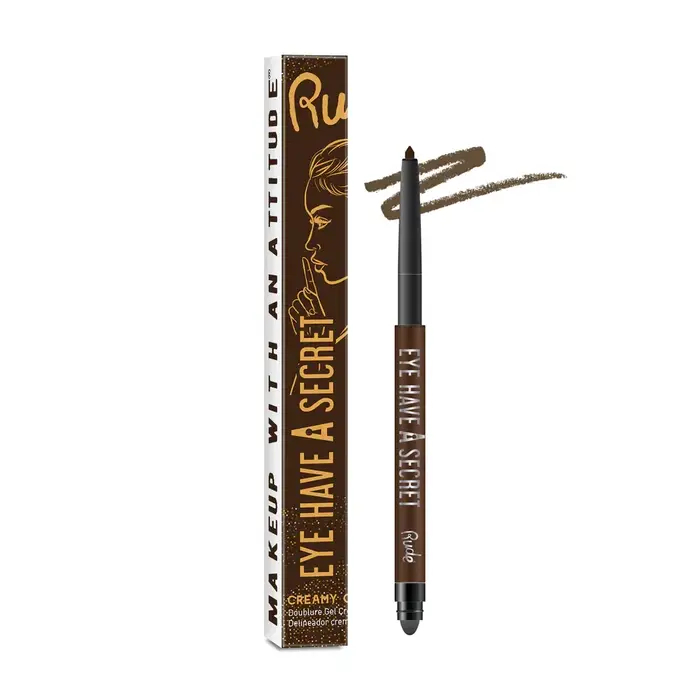  Kremasti Gel Ajlajner Eye Have A Secret Hush 602989881160| RUDE COSMETICS | Ecobeauty online