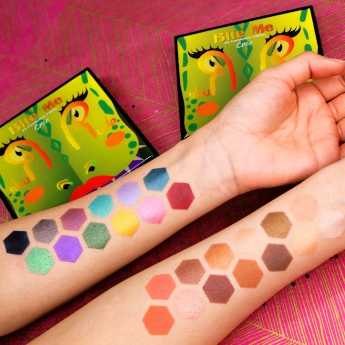 Paleta senki za oči BITE ME - Croc | RUDE COSMETICS | Ecobeauty