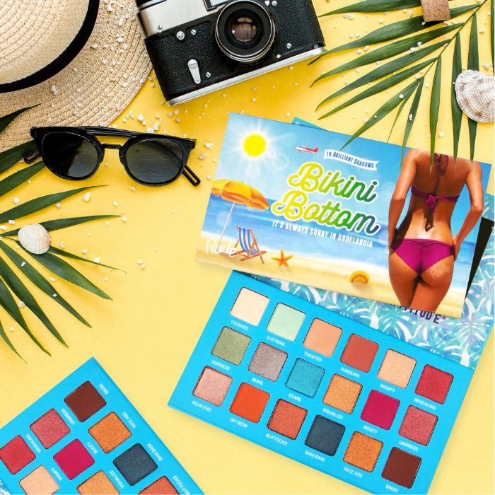 Paleta senki za oči od 18 boja Bikini Bottom | RUDE COSMETICS | Ecobeauty