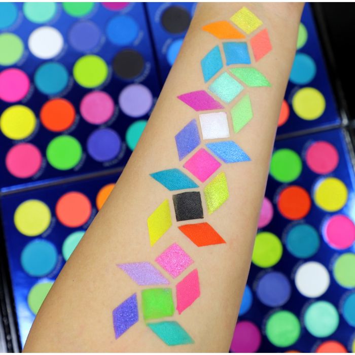 Paleta senki i pigmenata City of Neon Lights | RUDE COSMETICS | Ecobeauty