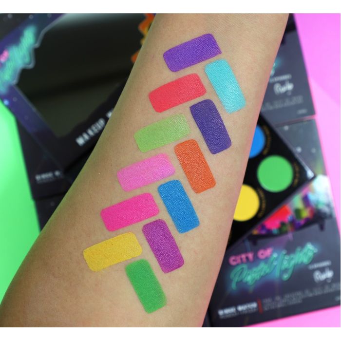Paleta senki i pigmenata City of Pastel Lights | RUDE COSMETICS | Ecobeauty