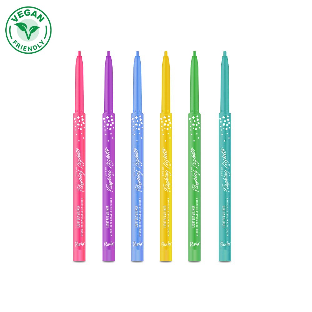 Vodootporni ajlajner City of Flashing Lights Micro Retractable Liner - Its Lit | RUDE COSMETICS | Ecobeauty