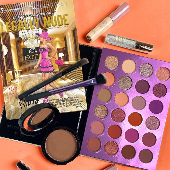 Paleta senki za oči Legally Nude | RUDE COSMETICS | Ecobeauty