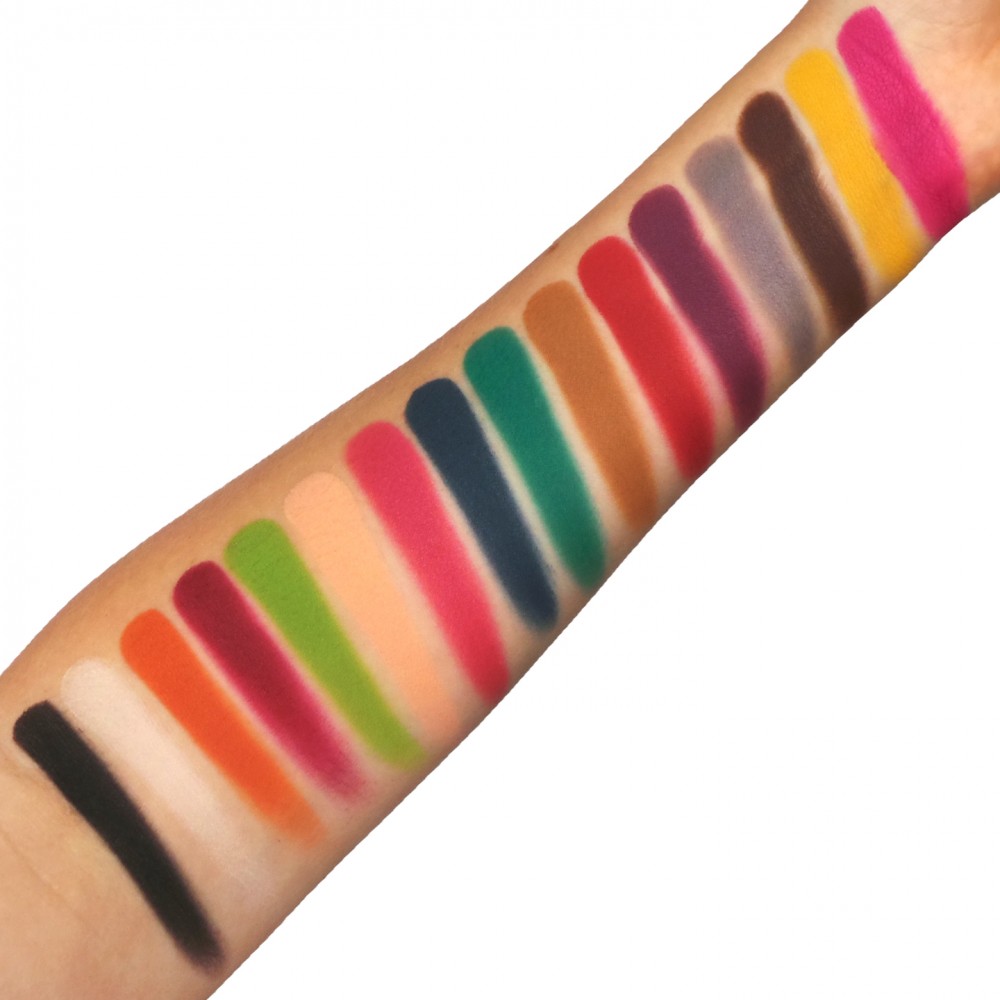 Paleta mat senki za oči LINGERIE COLLECTION - Wild Nights | RUDE COSMETICS | Ecobeauty