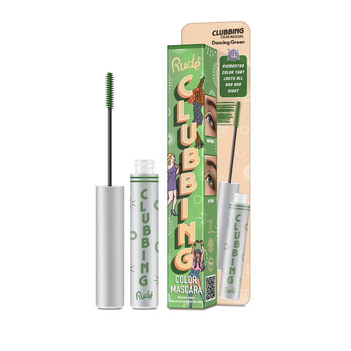 Maskara u boji Dancing Green 810079382712| RUDE COSMETICS | Ecobeauty online