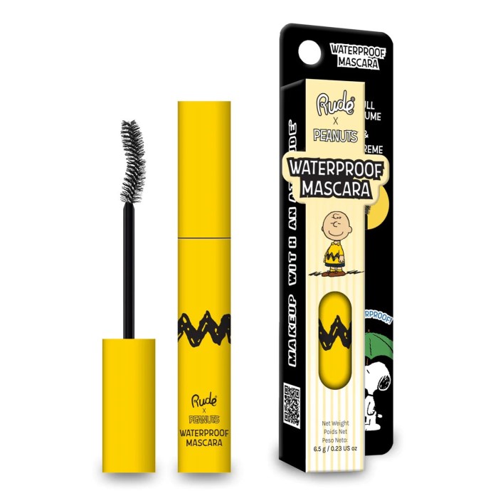 Vodootporna maskara Peanuts 6.5 g 810079384716 ⏐ RUDE COSMETICS ⏐ Ecobeauty