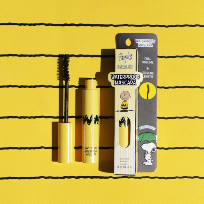 Vodootporna maskara Peanuts 6.5 g 810079384716 ⏐ RUDE COSMETICS ⏐ Ecobeauty